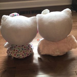 Sanrio Other - 12” Hello Kitty Plush Pair Sanrio Other - 12” Hello Kitty Plush Pair